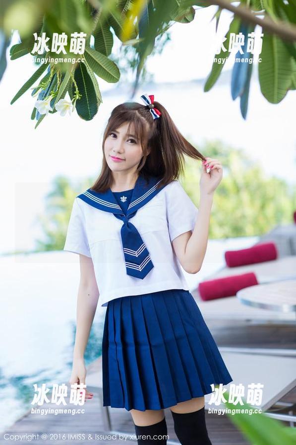IMiss爱蜜社 - Angela小热巴的夏日写真合集，轻柔中带着一丝丝的调皮，谁能拒绝啊？