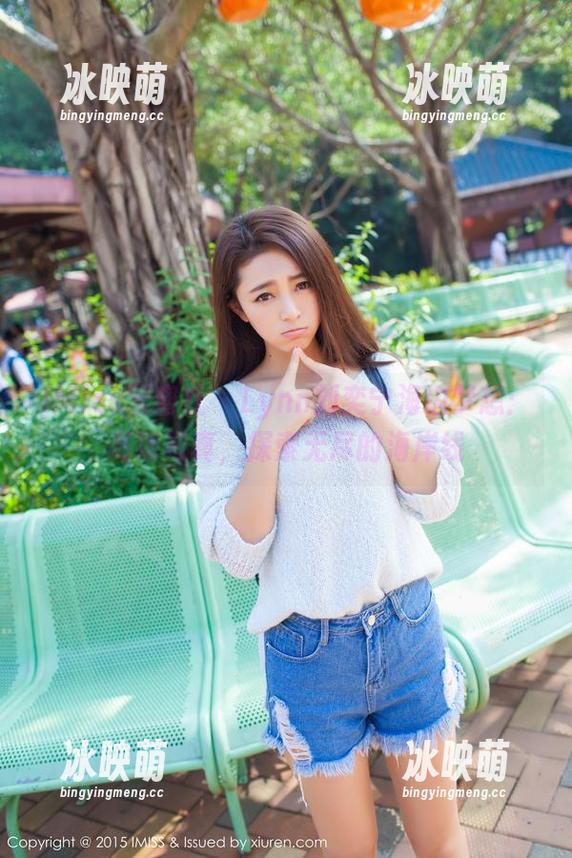 IMiss爱蜜社 - Lynn刘奕宁海边梦想：高清写真，探索无尽的海岸线