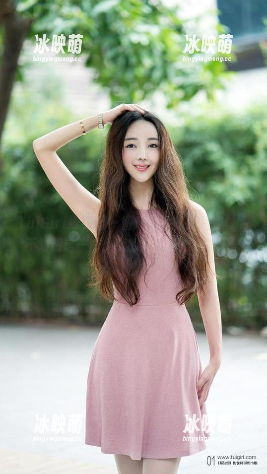 TuiGirl推女郎 - 图册中的林清儿棉袜，不知道这一刻，我的心也变得柔软了。