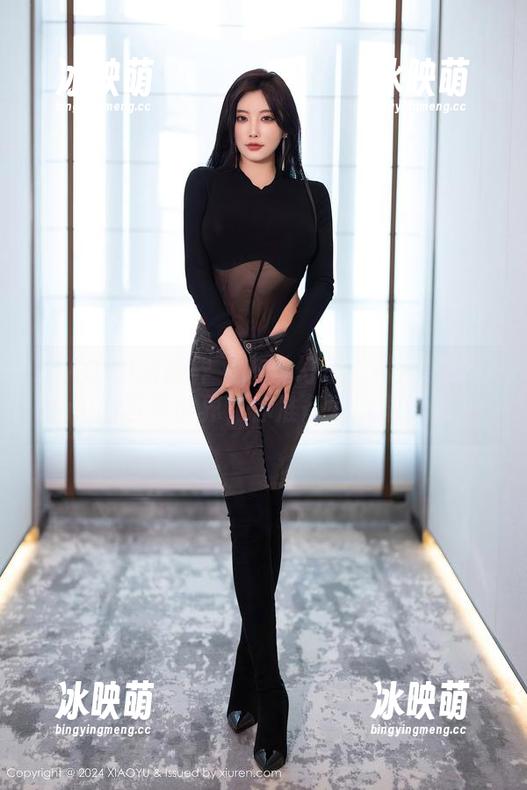 XIAOYU语画界 - 灰丝幻想：绯月樱cherry的写真世界，你准备好沉溺了吗？