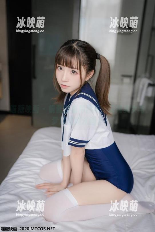 喵糖映画 - 镜酱的福利图集：清纯美女与梦境的糯米团子